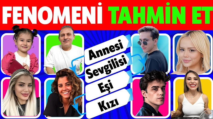 Yakınlarının Fotoğrafından 🤳📸Fenomeni Tahmin Et❤
