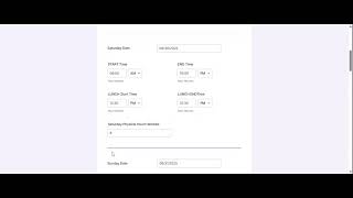 Safety Facility Service's JotForm Timesheet Tutorial