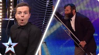 vladimir georgievsky flips out bgt unforgettable auditions