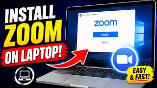 How to Install Zoom on Laptop for Free | Windows 10/11 & Mac 2026