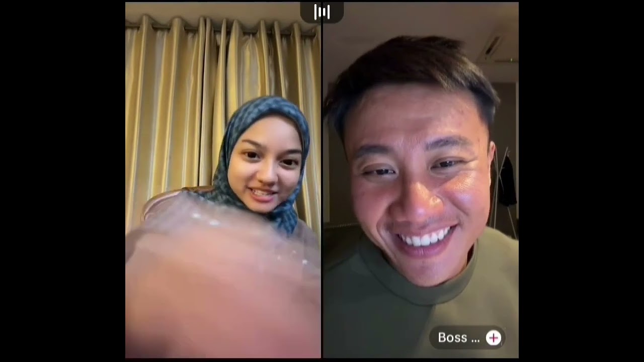 Hawa ucap selamat berpuasa dekat James