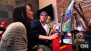 Puff Pass and Paint Denver featured on CNN with Heidi Keyes