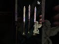 ✨ LED Crystal Taper Candle 💎 Colorful Dried Flowers Glow | Flameless Custom Romantic Decor