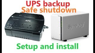 APC Back-UPS ES 700 install and Synology Diskstation shutdown