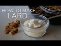 How To Make Lard At Home 