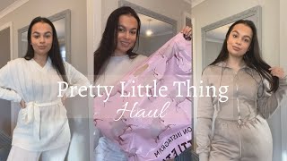 PRETTY LITTLE THING HAUL | LOUNGEWEAR AND BASICS! | 2022 PRETTY LITTLE THING HAUL | LOUNGEWEAR AND BASICS! | 2022