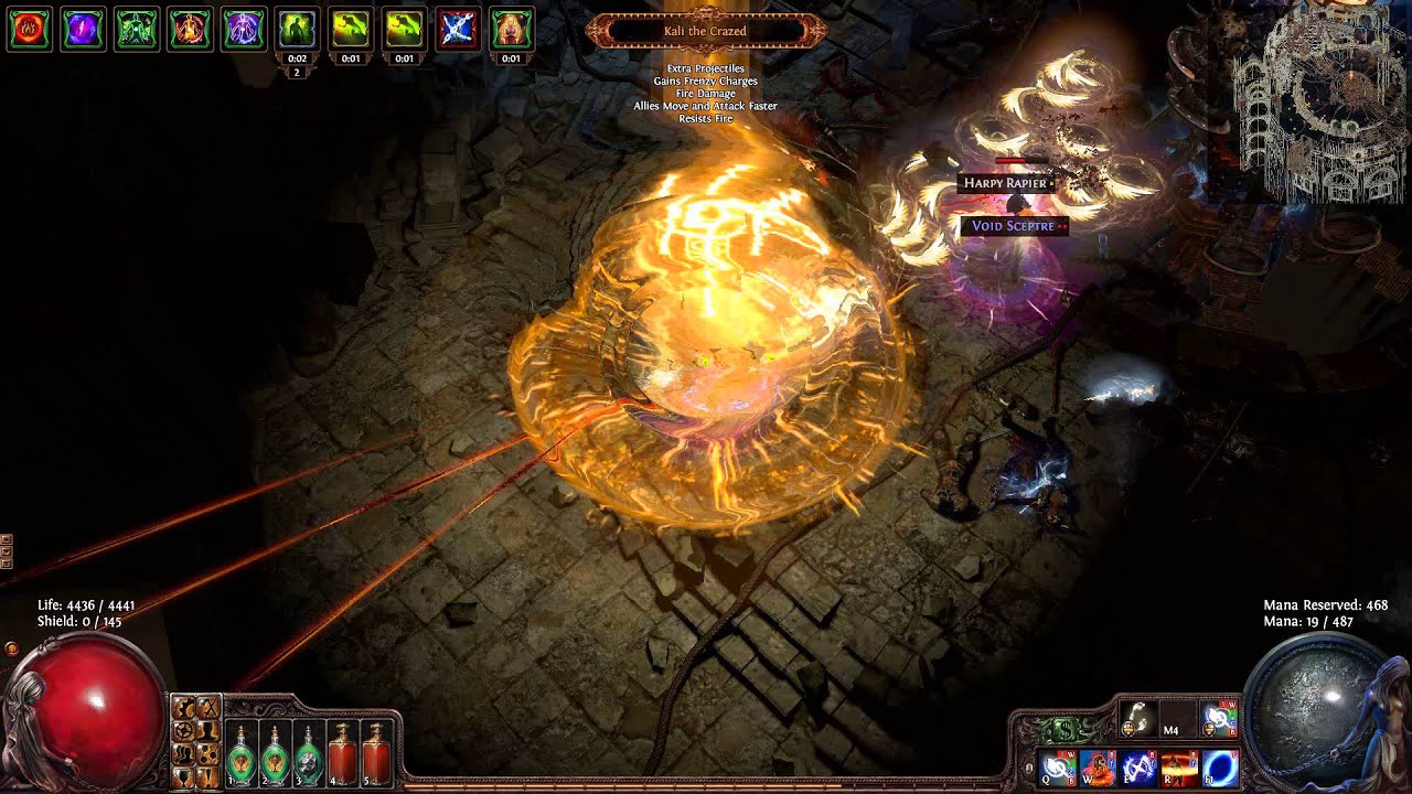 Path of Exile [1.1.1] BM based elemental crit ST just for testing