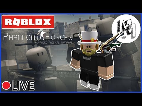 Live Roblox Phantom Forces Youtube - phantom helmet roblox