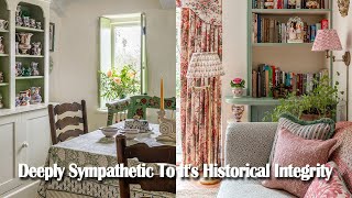Inside 17th-century Cottage With Eclectic Charm Reflecting Its Historic Character