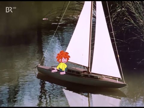 Pumuckl fährt Segelboot