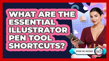 What Are The Essential Illustrator Pen Tool Shortcuts? - Design Tool Unlocked
