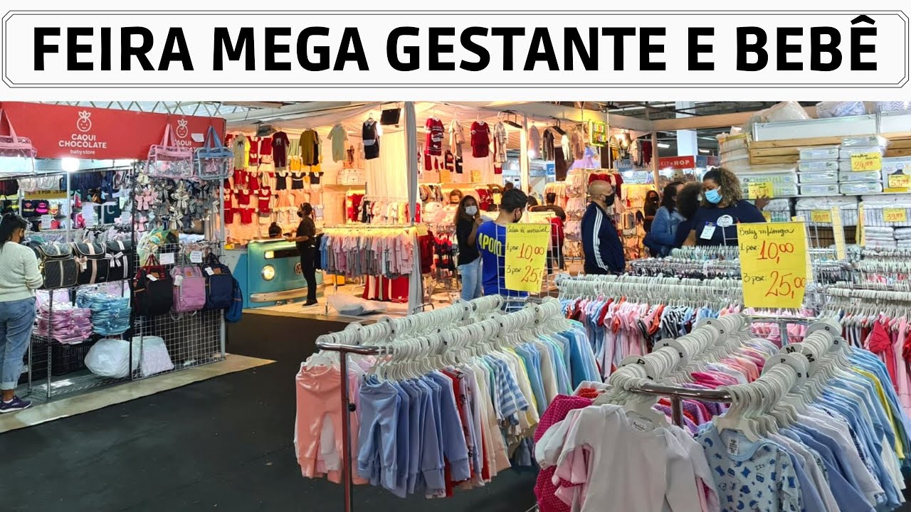 FUI NA FEIRA MEGA GESTANTE E BEBÊ, MOSTREI VALORES - YouTube