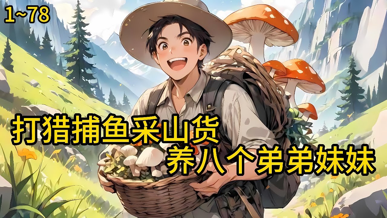 八个弟弟妹妹惨被饿死！一辈子的痛和遗憾！ 重回六零年代的长白山下的村庄，这一世定要护弟弟妹妹周全《打猎捕鱼采山货，养八个弟弟妹妹》1~78#小说 #热血#小说推荐 #漫畫#有声小说#狗血#爽文