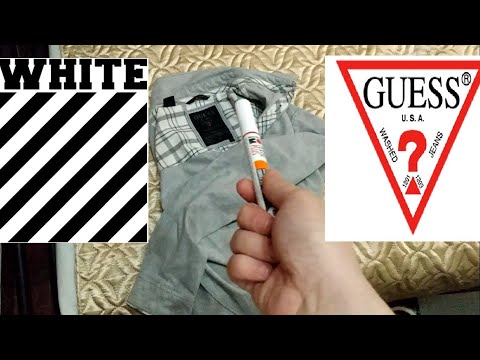 Самый дешевый OFF-WHITE из GUESS DIY своими руками | Нищий флекс