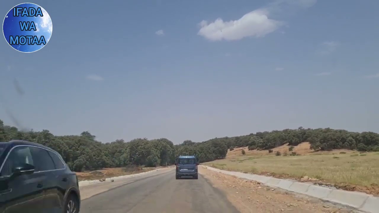 إنتهاء أشغال توسيع وتزفيت الطريق الوطنية على مستوى غابة أزرو