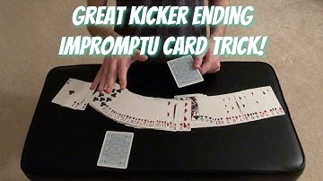 Impulse/Imagination - Insane Kicker Ending Card Trick Performance/Tutorial