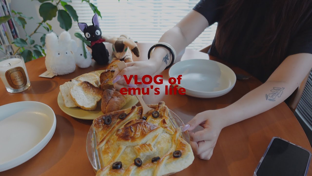 VLOG）ジブリ飯作りをして映画館で魔女宅を観るヲタ活デイ🍿どんぐり共和国での購入品