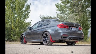 Rokblokz Mud Flap install on a 2016 F80 BMW M3