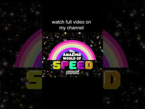 I reworked the Gumball intro in IShowSpeed #funny #memes #ishowspeed #tawog #gumball