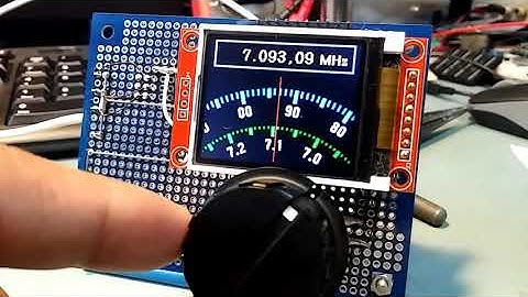 si5351 VFO built by JF3HZB