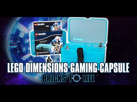 Skim Orkan tykkelse Lego Dimensions Gaming Capsule - Official Storage Case - YouTube