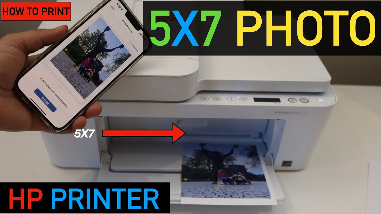 To Print 5X7 Photo On Printer ? -