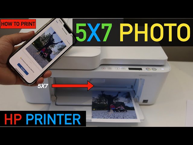 How To Print 5X7 Photo On HP Printer ? 