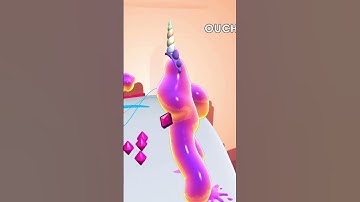 Blob Runner 3D | Crazy game play level 43 funniest moment iOS, android #Shorts #Blobrunner3D