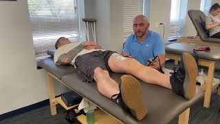 Electric stimulation after ACL reconstruction