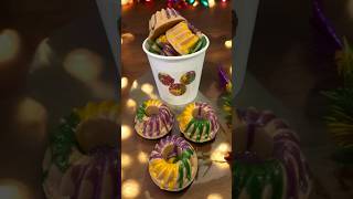 Mardi Gras King Cakes wax melts  #eartherella #mardigras #waxmelts