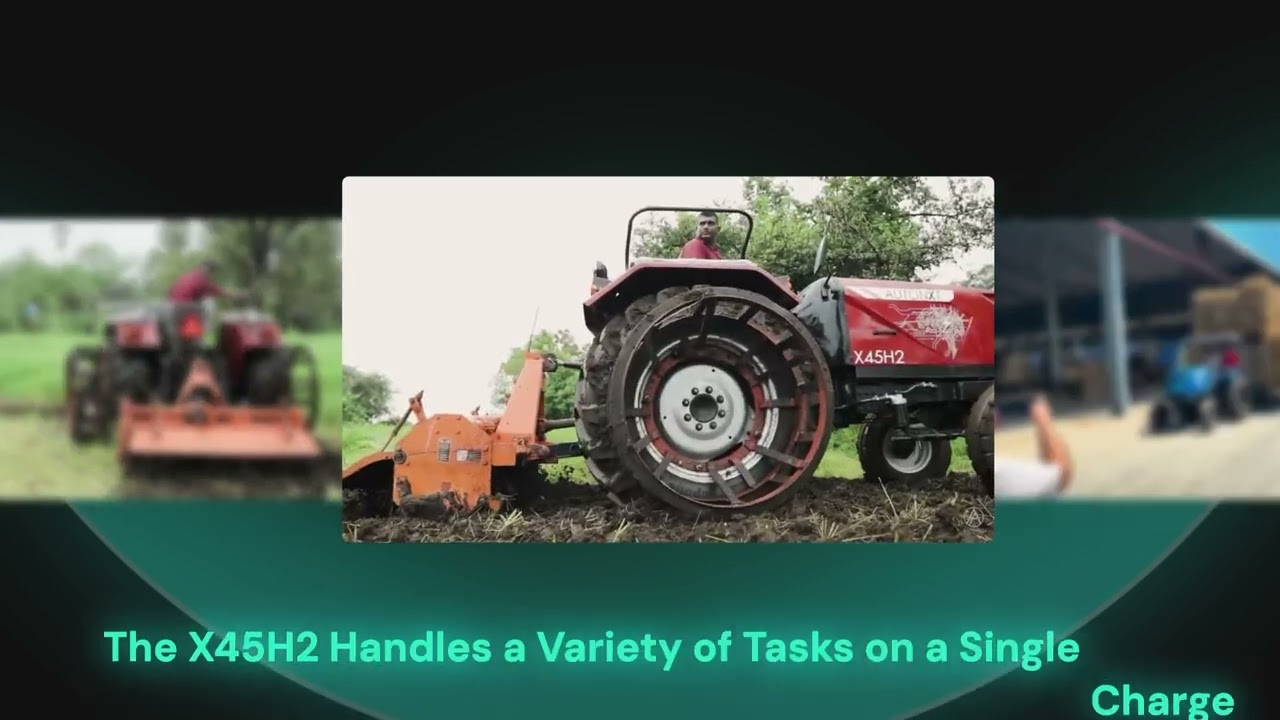 AutoNxt X45H2 Electric Tractor, Product description - English! 