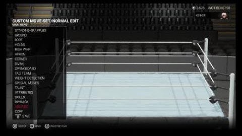 WWE 2K19 Konnor Updated Moveset V2