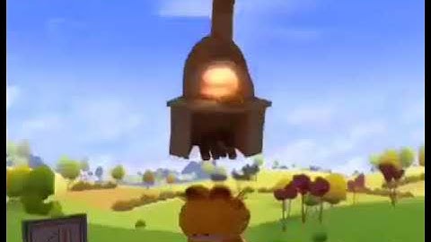 The Garfield Show Intro but  every other beat is missing