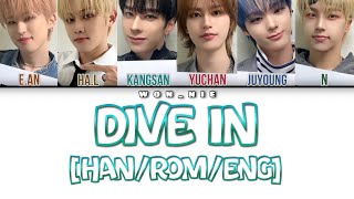Dive In By NCHIVE (Colour Coded Lyrics) [Han/Rom/Eng]