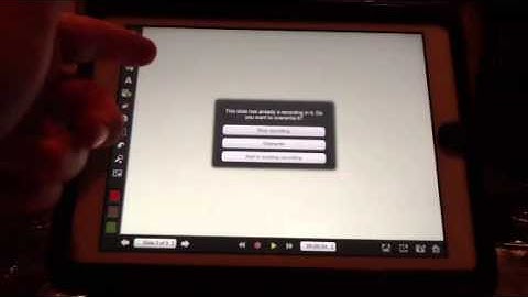 Creating a Screencast From an iPad