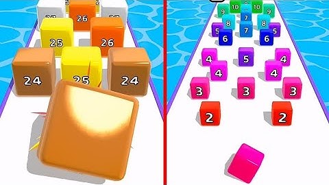 Barble Run 3D Gameplay All Levels iOS,Android Walkthrough Ball Colors Run New Trailer (Level 37-39)