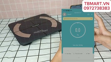 Review Cân Sức Khỏe Điện Tử Rapido RSB-02S - Hướng Dẫn Sử Dụng Cân Sức Khỏe Mặt Kính Cường Lực