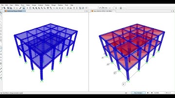 structural analysis of G+1  building using SAP 2000 Software /SAP Analysis