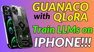 NEW GUANACO LLM with QLoRA: As GOOD as ChatGPT!