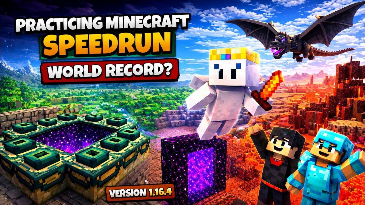 Breaking speedrun world record