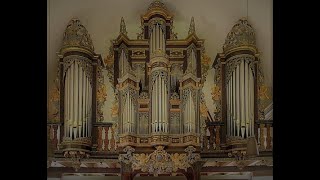 Johann Sebastian Bach - Sonate 6 BWV 530 - Klapmeyer orgel - Altenbruch 1727 - Cor van Wageningen