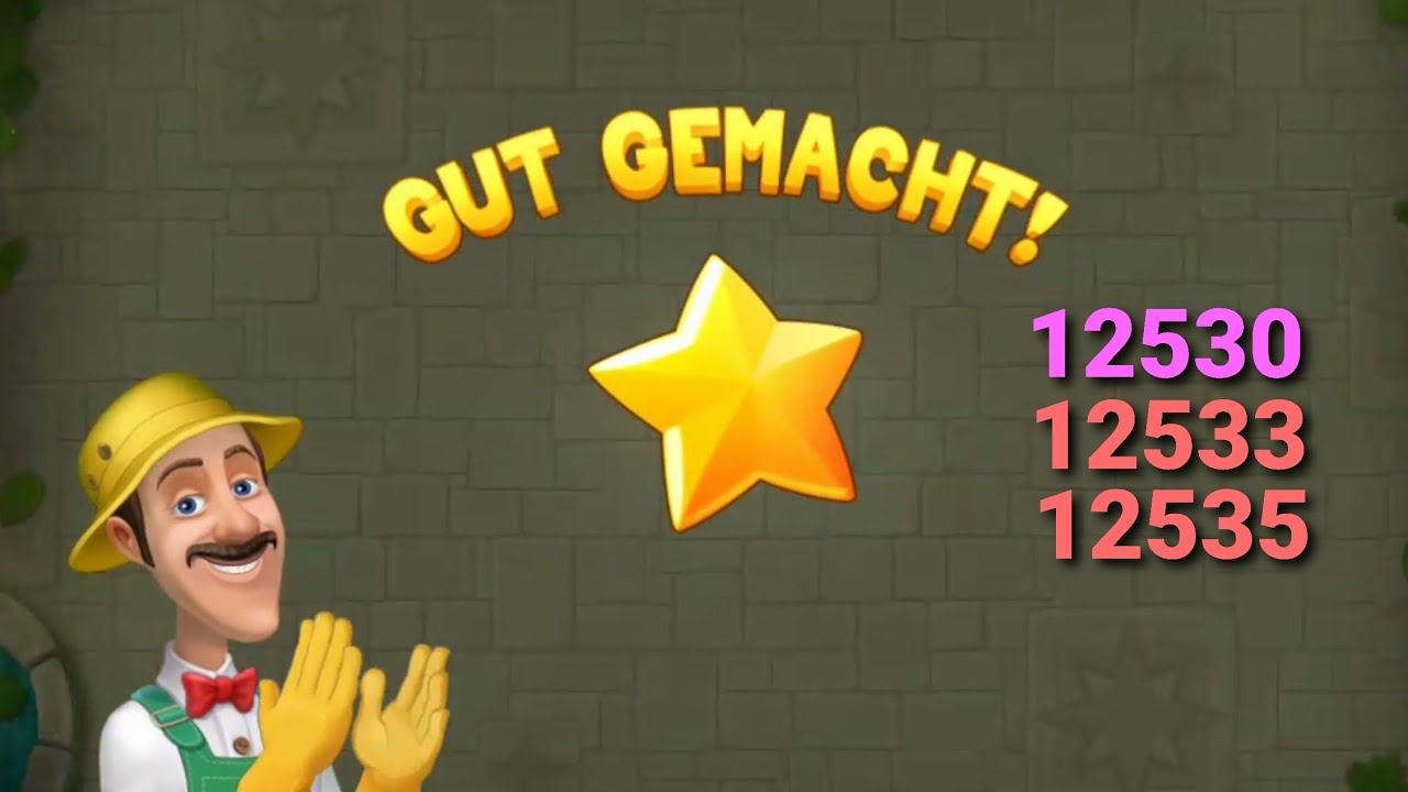 Gardenscapes  Level 12530 & 12533 & 12535 🕊🕊