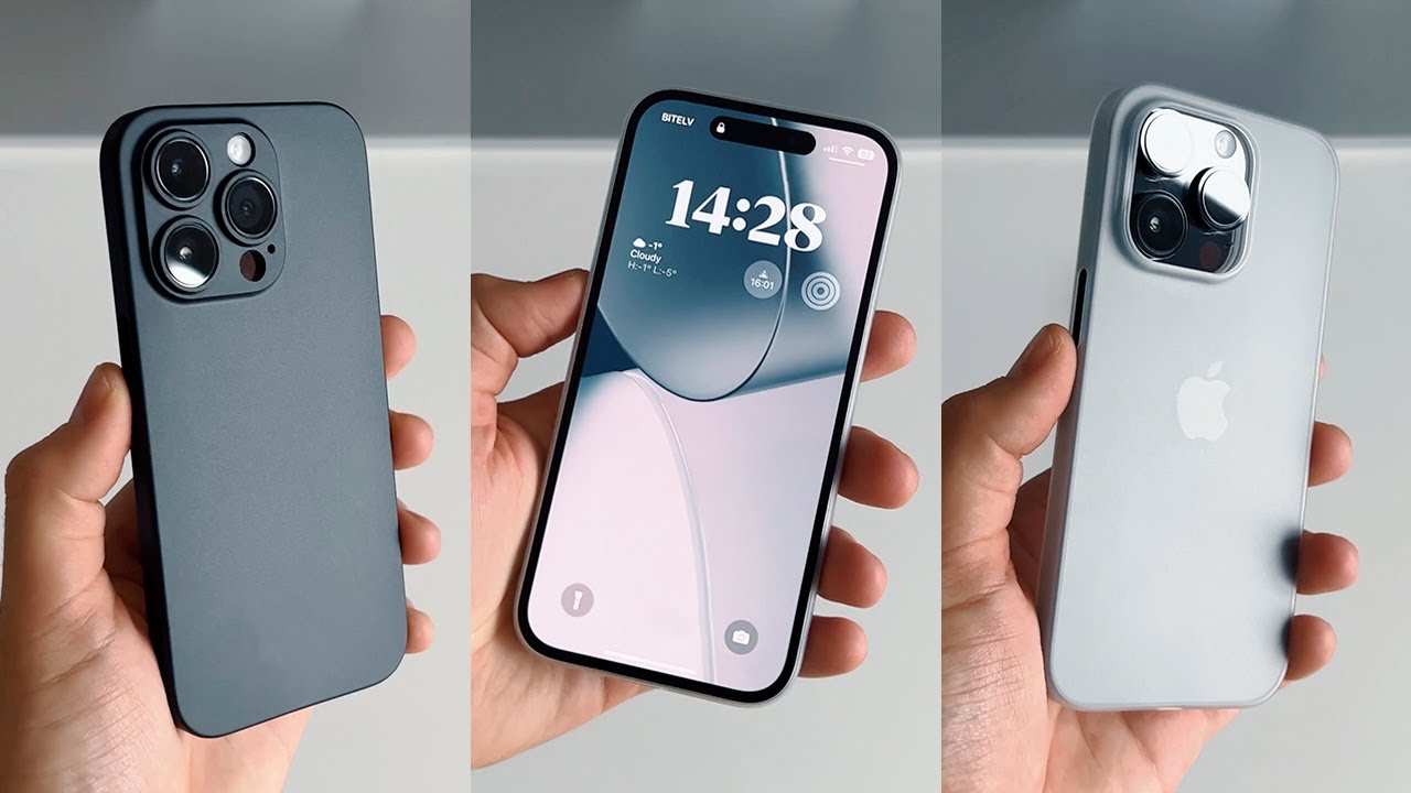 THINNEST IPhone 14 Pro Cases MATTE Screen Protector Unboxing THINNEST IPhone 14 Pro Cases MATTE Screen Protector Unboxing