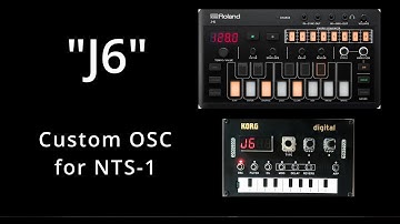 J6 OSC for Korg NTS-1