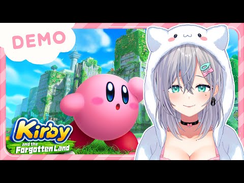 【Kirby and the Forgotten Land】poyo!!!【DEMO/体験版】#えむLIVE​ #VTuber​