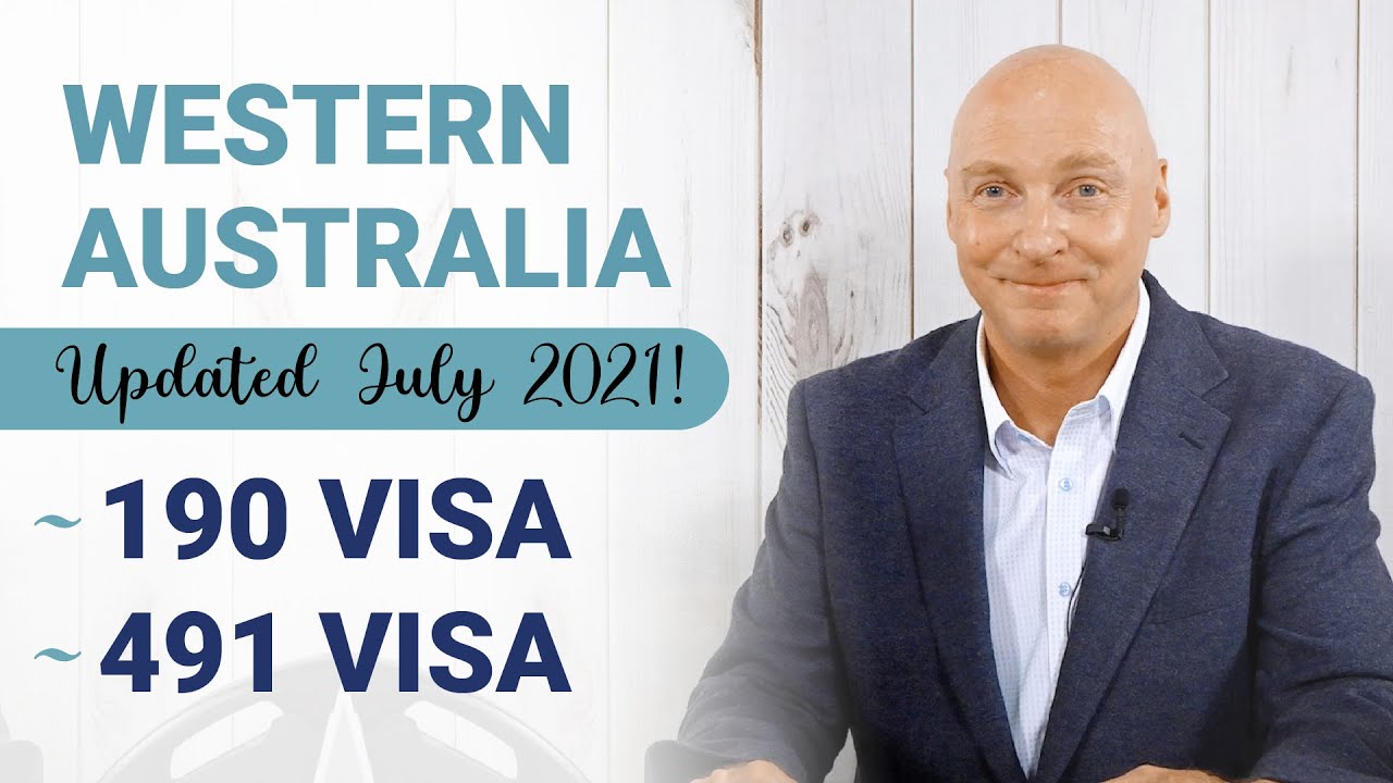 Western Australia S New 190 Visa 491 Visa Requirements Youtube