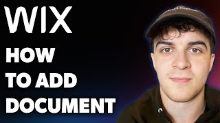 How to Add a Document to Wix Website (simple) (Full 2025 Guide)