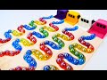 Marble Run Race ASMR☆HABA　quadruple　Slope truck #56