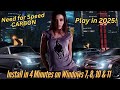 How To Install Play NFS Carbon 2006 On PC In 2025 Windows 7 8 10 11 100 Working 