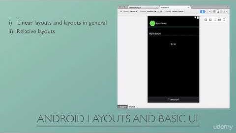 Introduction to Xamarin Android Layouts and Basic UI